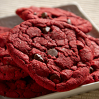 Red Velvet Chocolate Chip Cookies